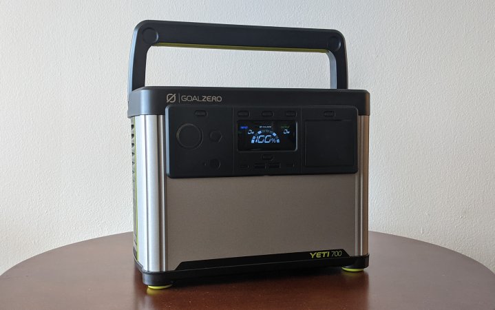  We tested the Goal Zero Yeti 700.