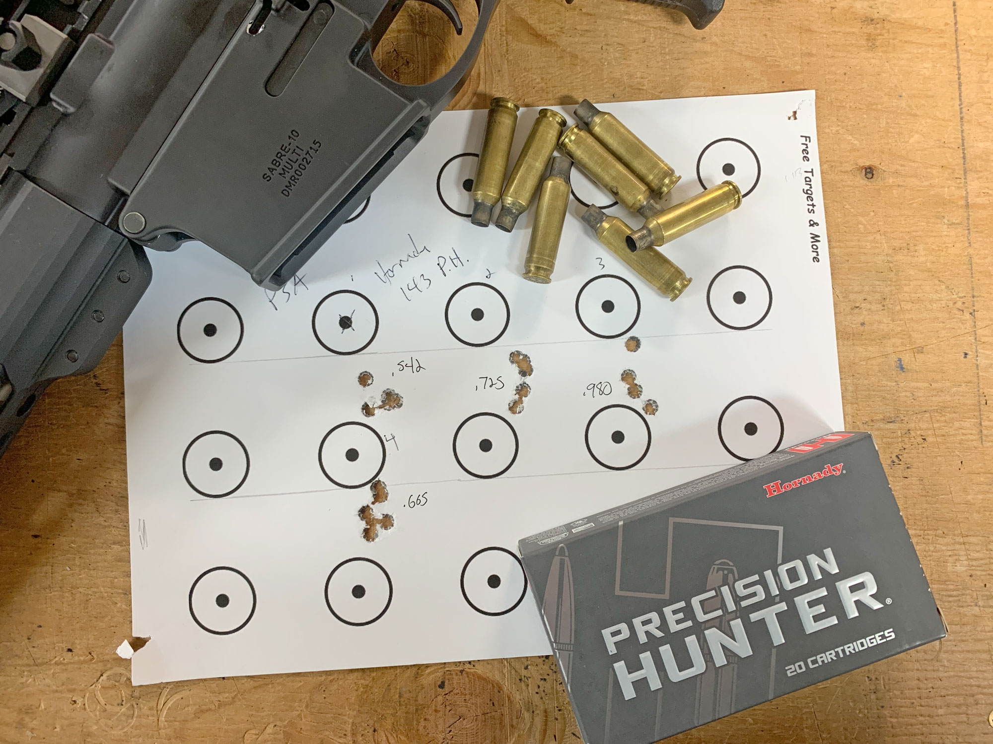 PSA Sabre 10 6.5 Creedmoor accuracy