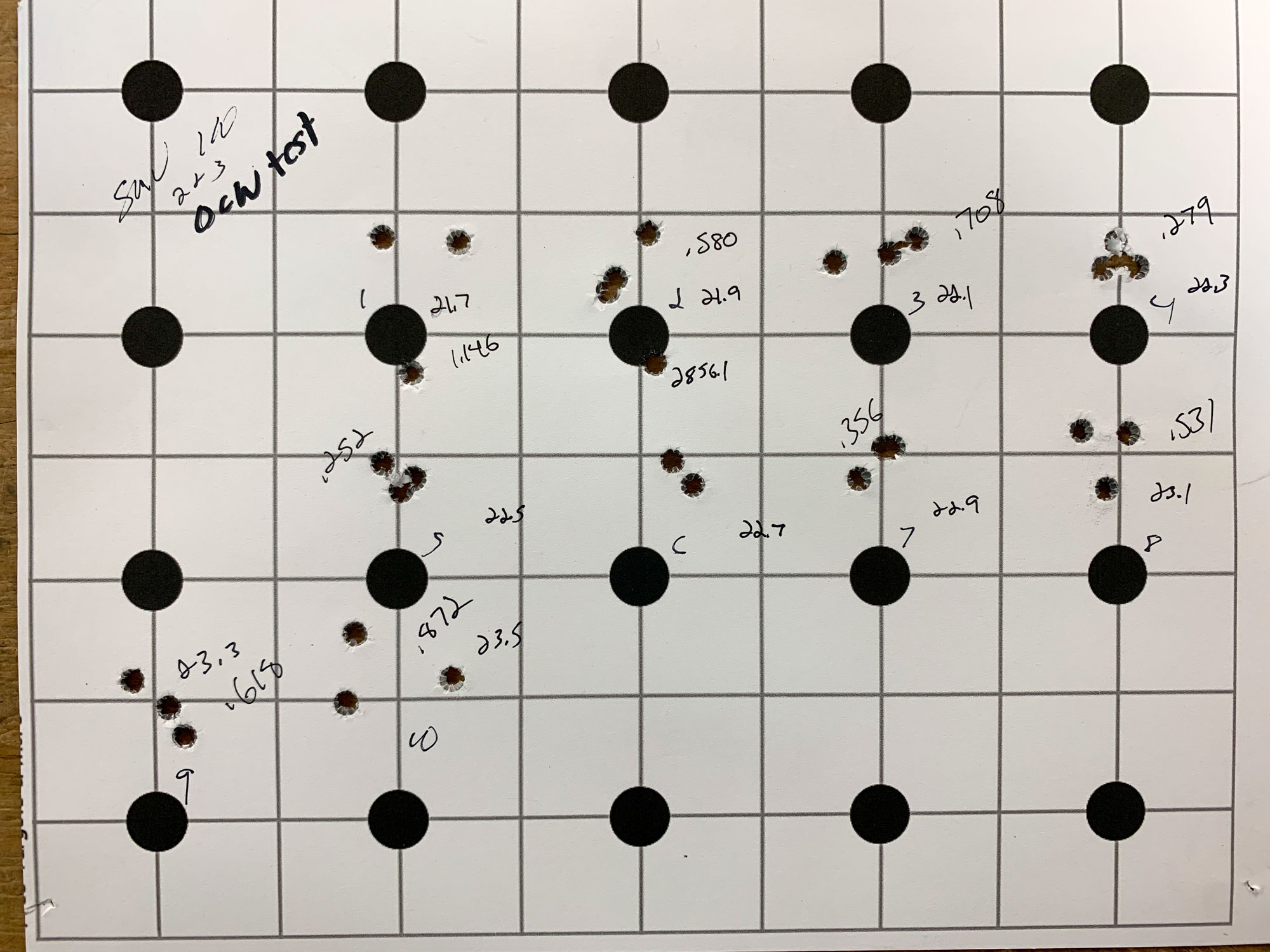 .223 Rem. OCW test