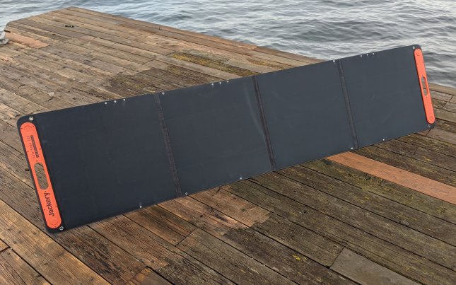 We tested the Jackery SolarSaga 200W.