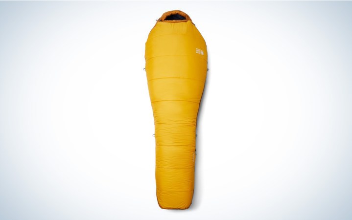  Mountain Hardwear Shasta 0F is one of the best cold weather sleeping bags.