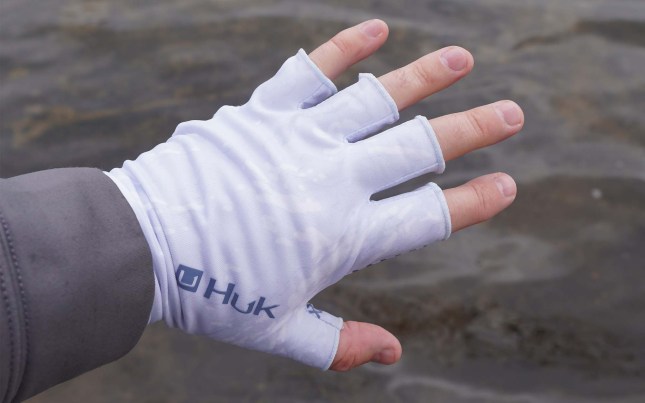 LED Flashlight Gloves Fishing Gloves Outdoor Half-finger Gloves