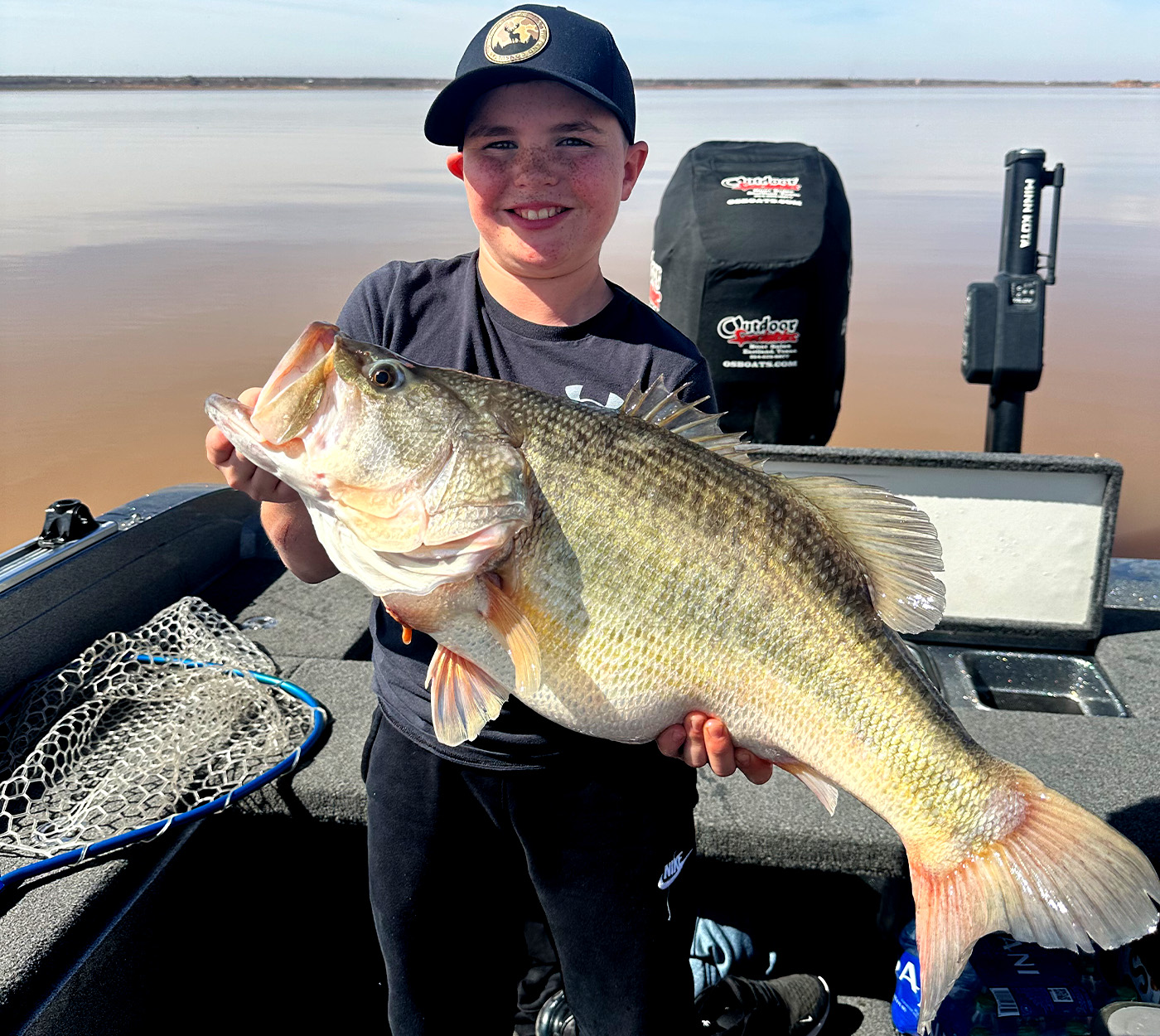 11-Year-Old Lands 13-Pound Bass, Makes Texas History