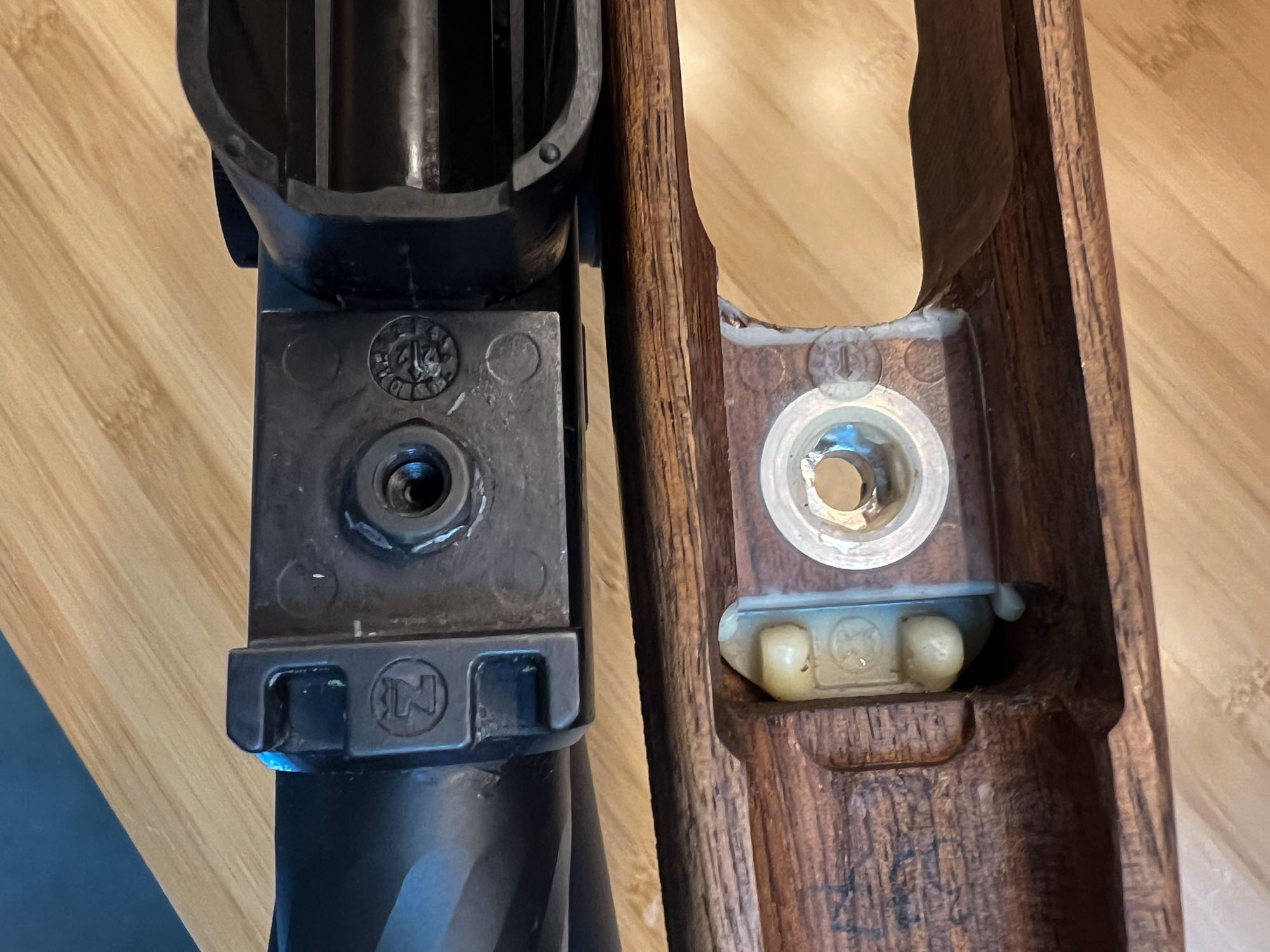 Steyr SM12 bedding detail