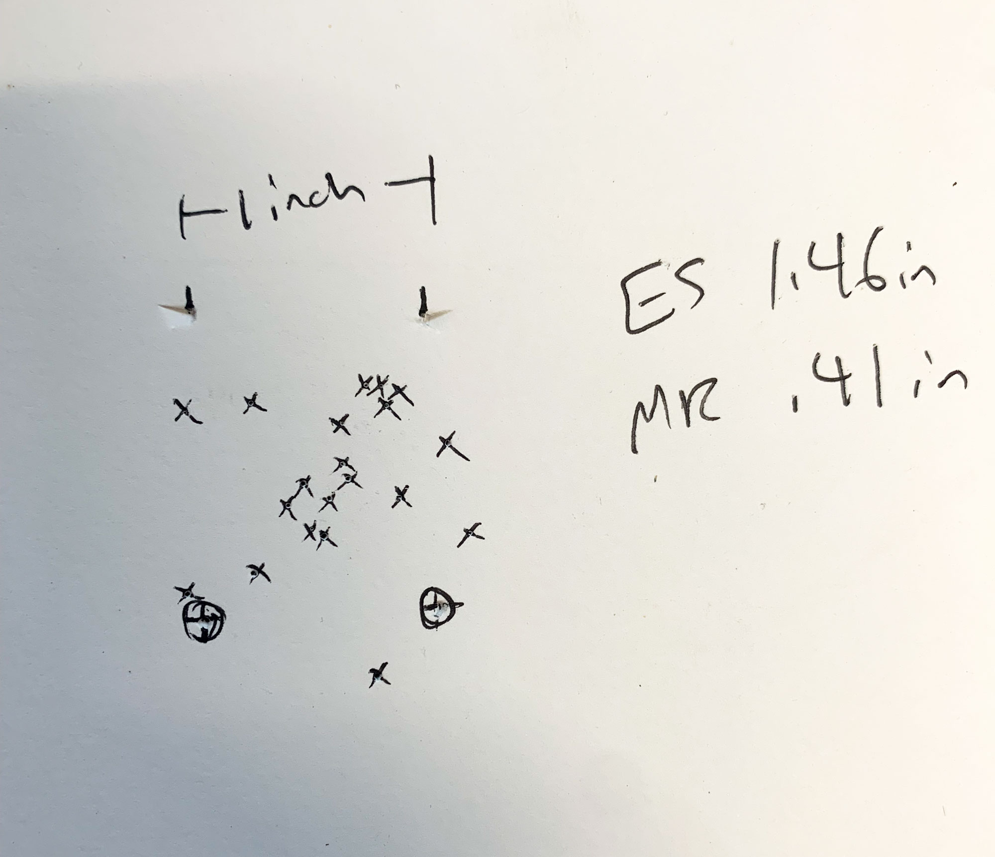 20-shot group aggregate with 190-grain A-Tips from 7mm PRC