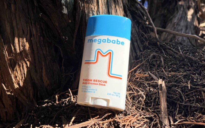  We tested the Megababe Thigh Rescue Anti-Friction Stick.