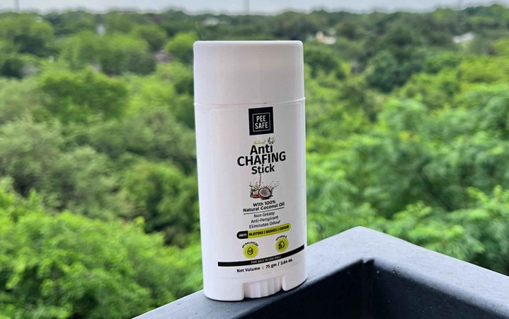  We tested Pee Safe Anti Chafing Stick.