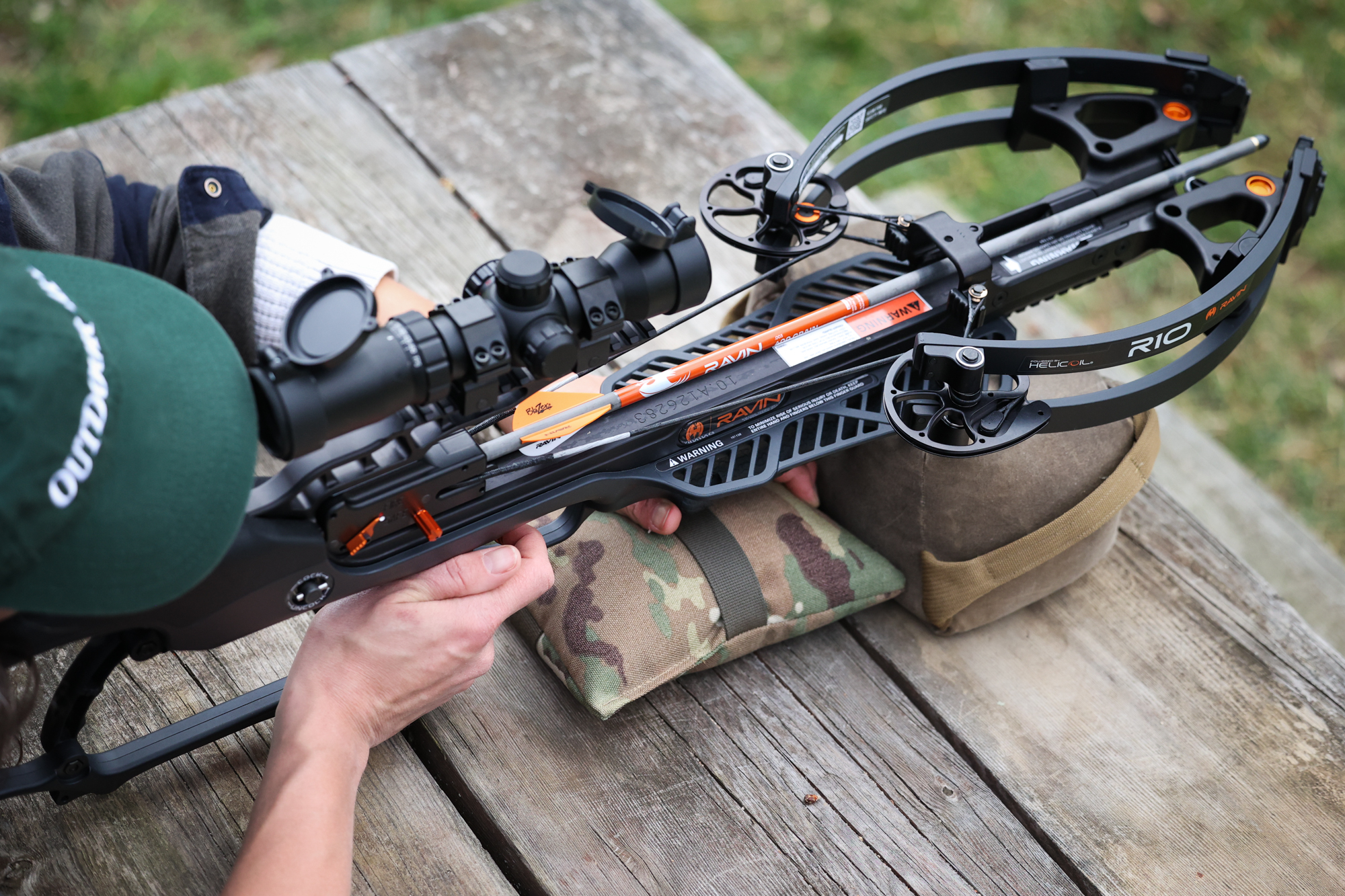 Testing the best crossbows for the money for their accuracy at 50 yards.