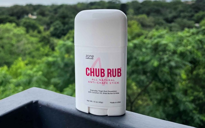  We tested the Zone Naturals Chub Rub All Natural Anti-Chafe Stick.