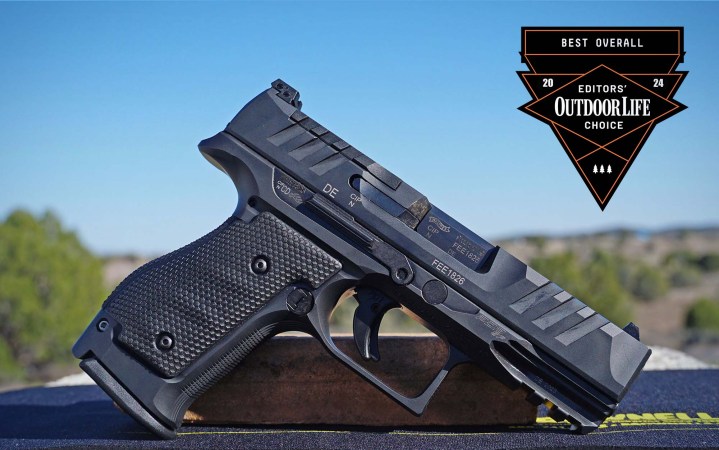  The Walther steel frame compact was named the best handgun of the year.