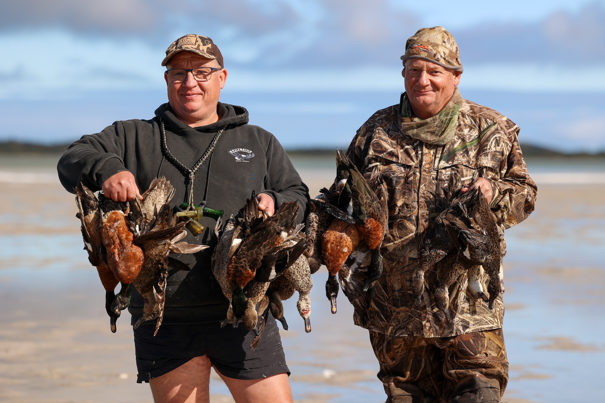 Two South Australia duck hunters.