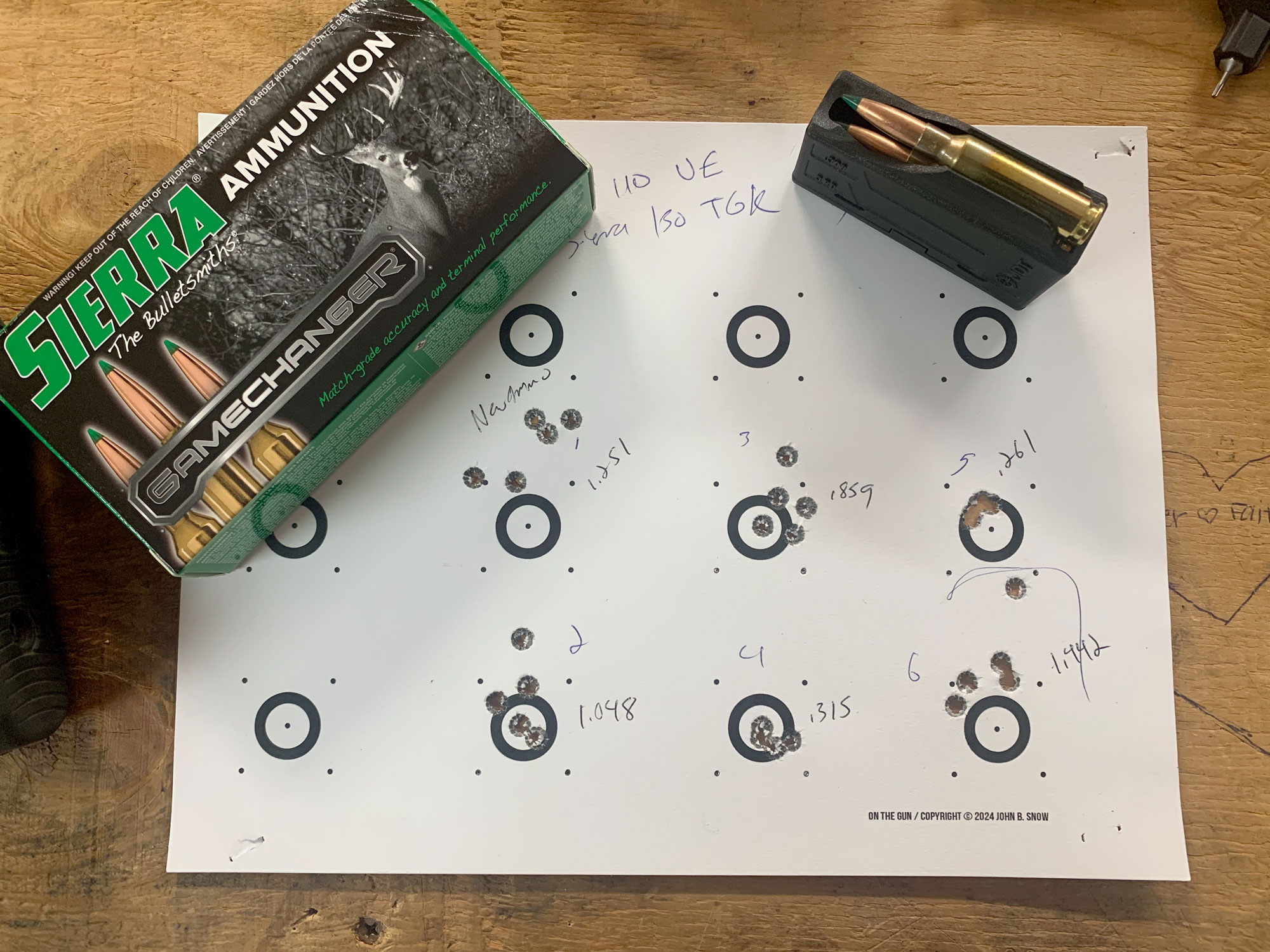 accuracy from savage m110 ultralite elite sierra tgk