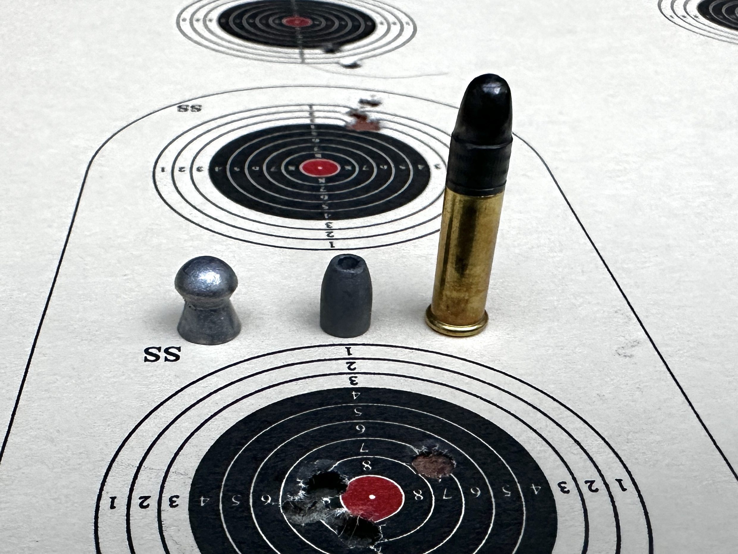 air rifle vs .22 ammo