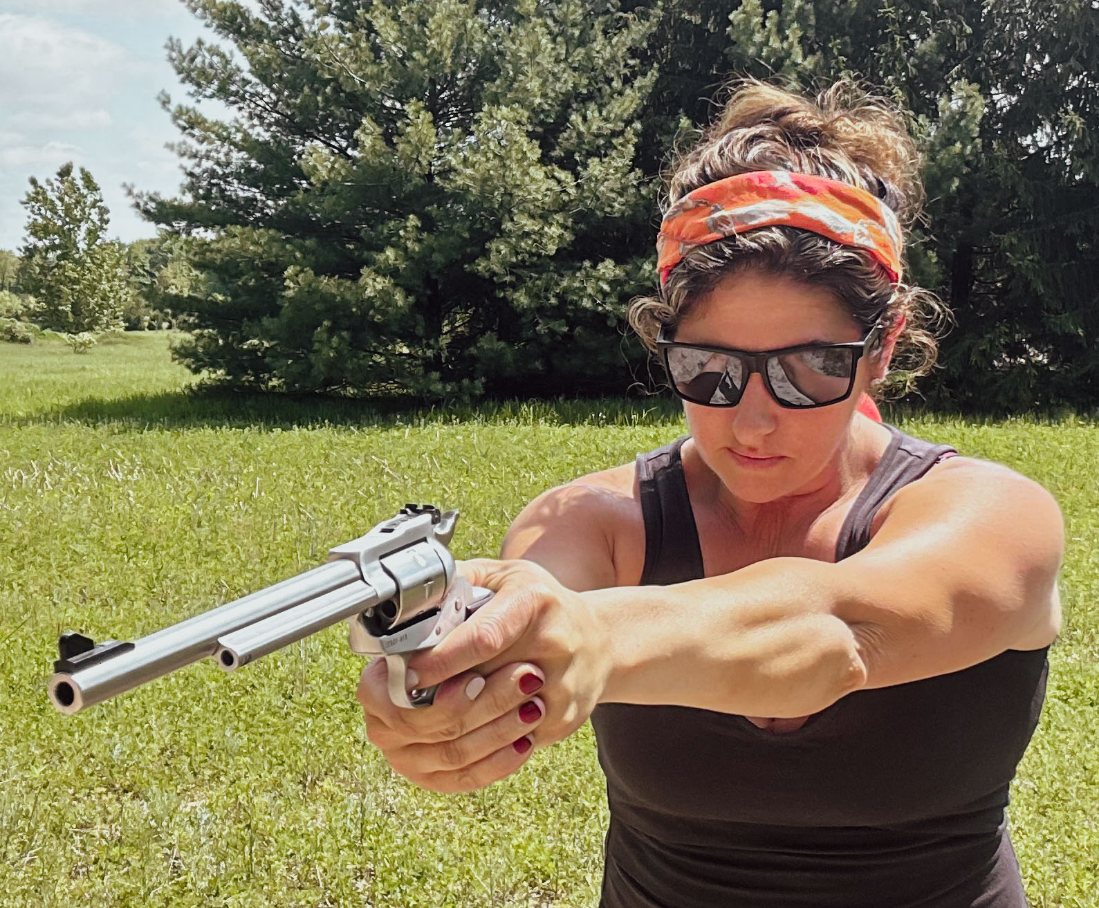 Andrew Bogard shooting the Ruger Single 7 in 327 Federal Magnum