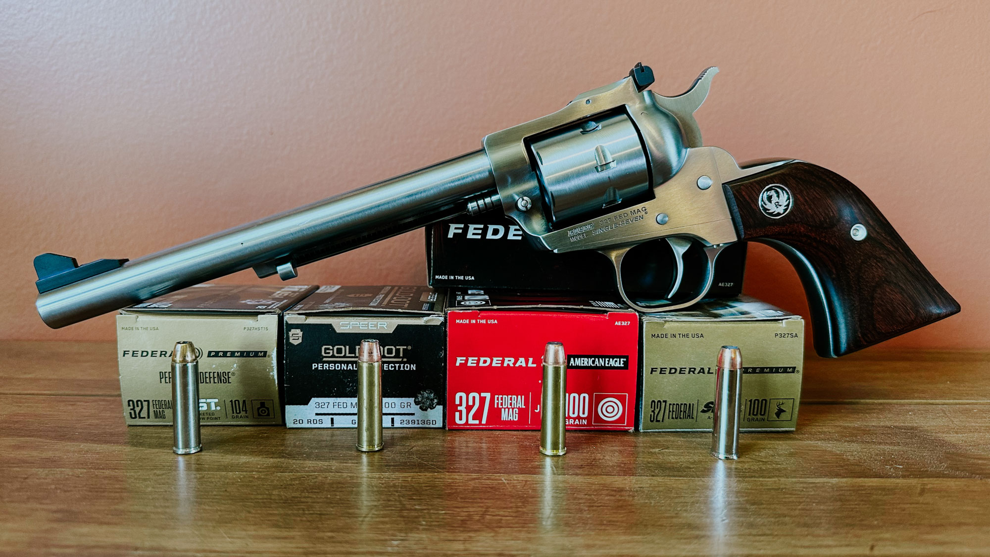 Ruger Single 7 and 327 Federal Magnum ammo