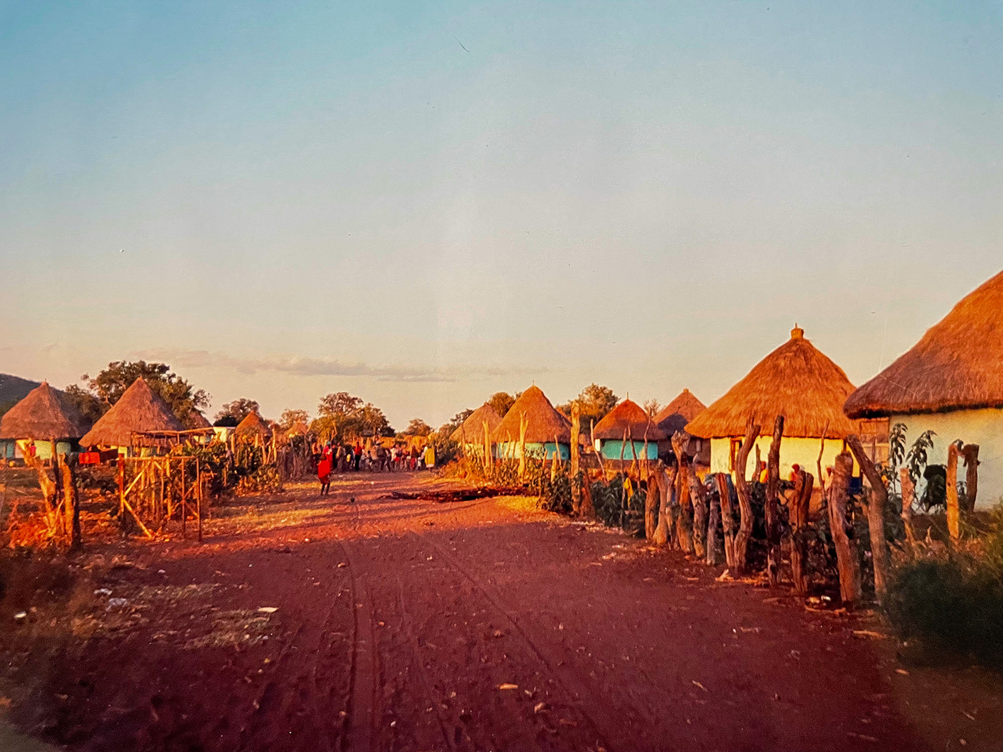 The village of Mati Yani in South Africa in 1993.