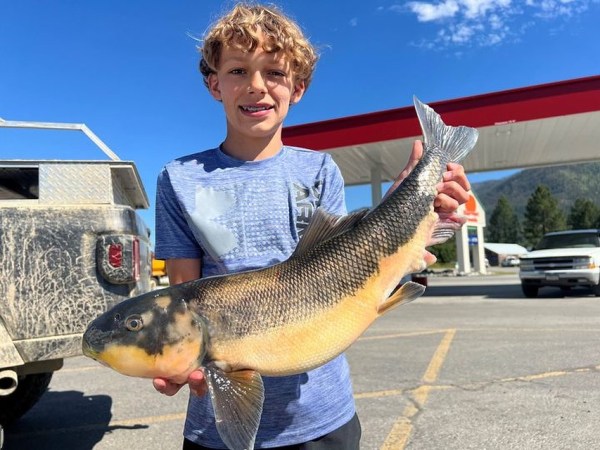 A 12-year-old catches the new Montana state-record sucker.