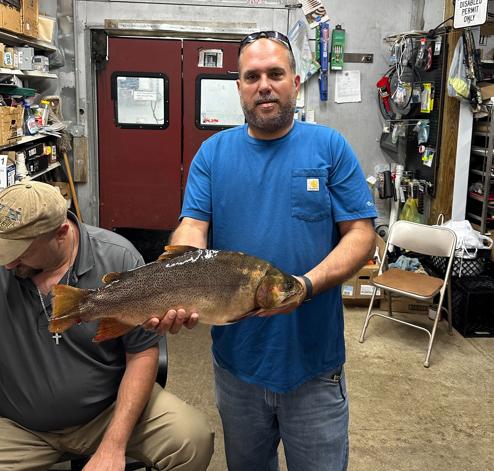 Tennessee cutthroat trout record.