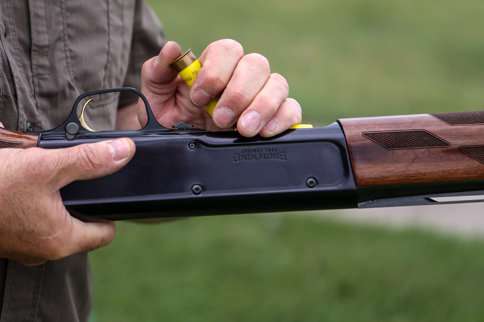 Quick loads on the Browning A5.