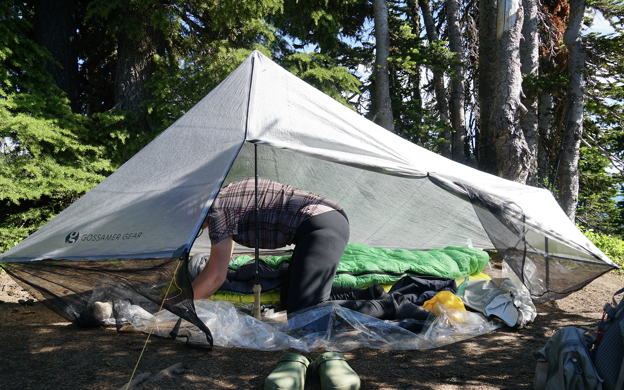 Gossamer Gear Whisper interior