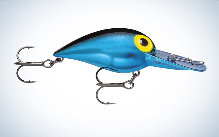  We fished the Storm Original Wiggle Wart.