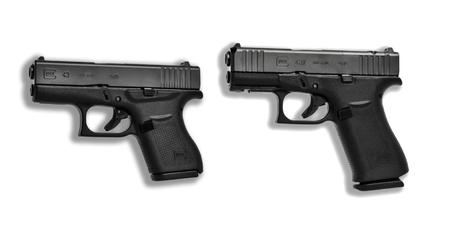 The Glock 43 vs 43X