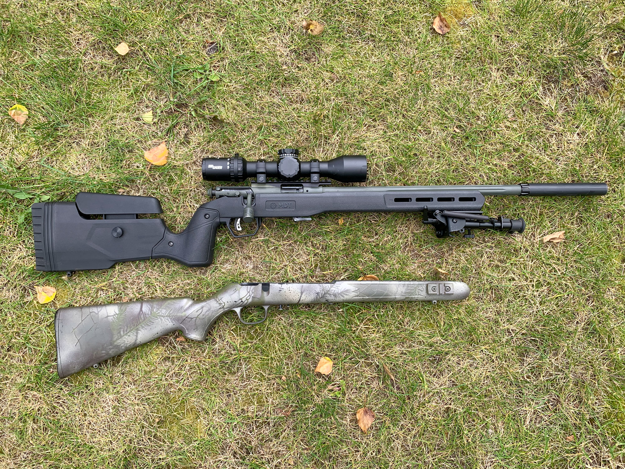 MDT field stock vs factory stock savage