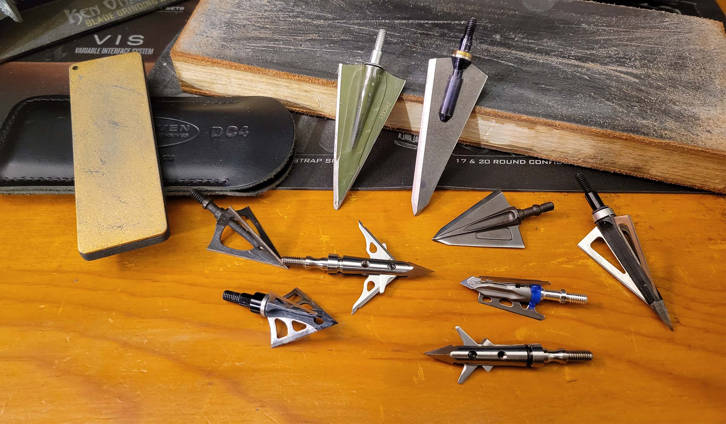 sharpen broadheads