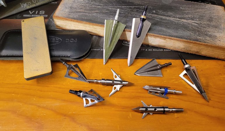 sharpen broadheads