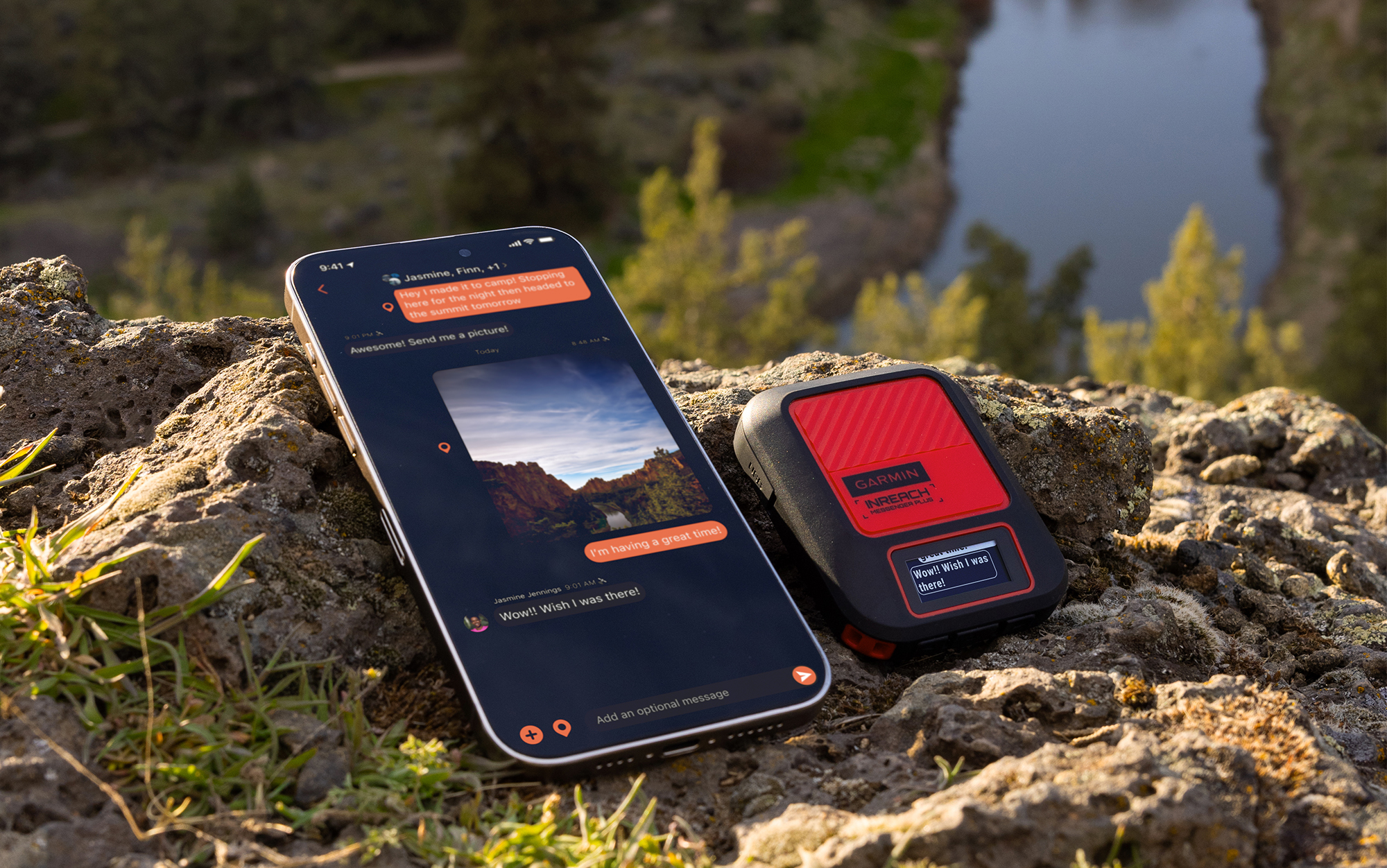 Garmin inReach Messenger Plus Sends Photos, Voice Memos, and Group Chats