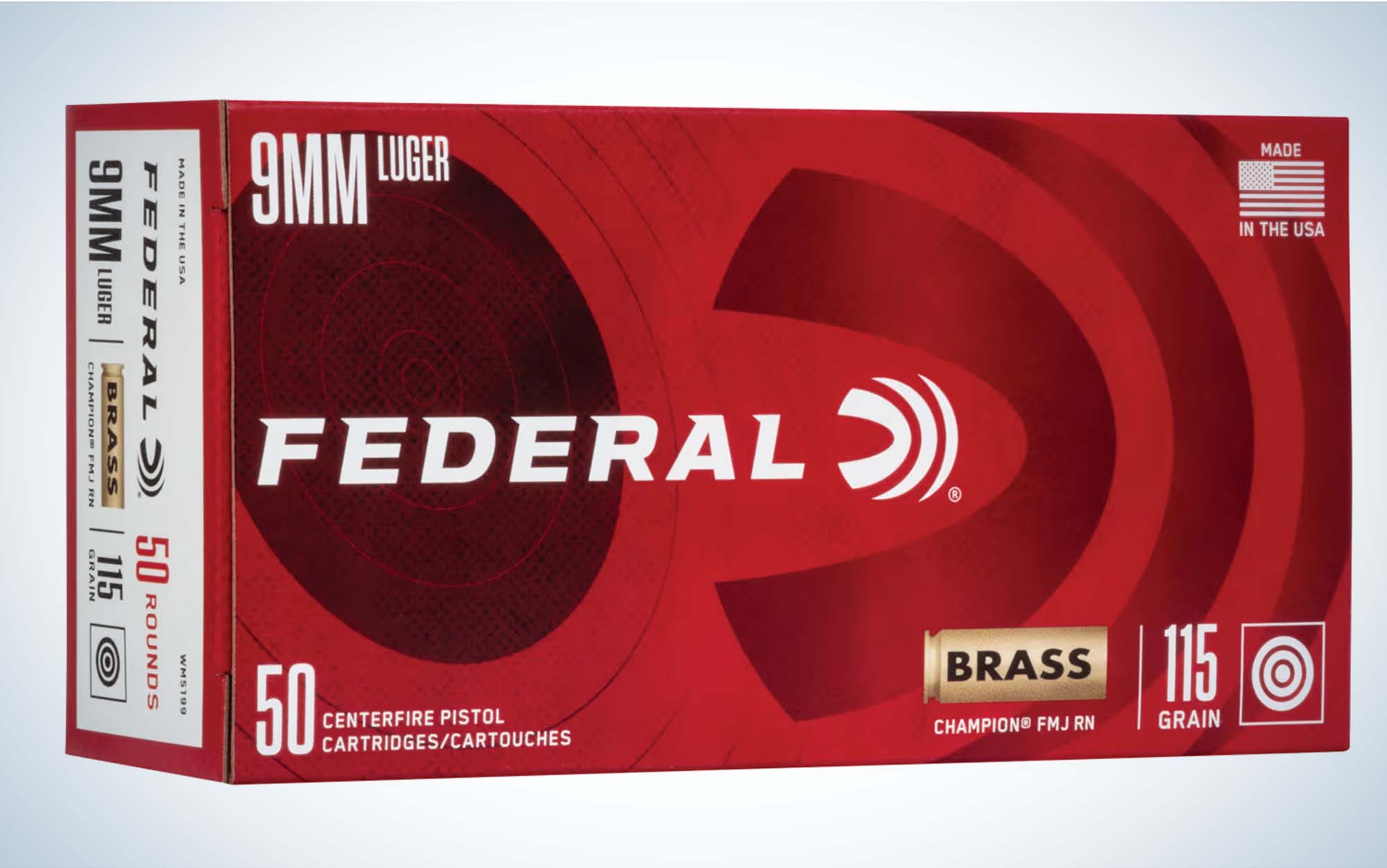 Get Federal Champion Brass 9mm Ammo for Under  per Box of 50