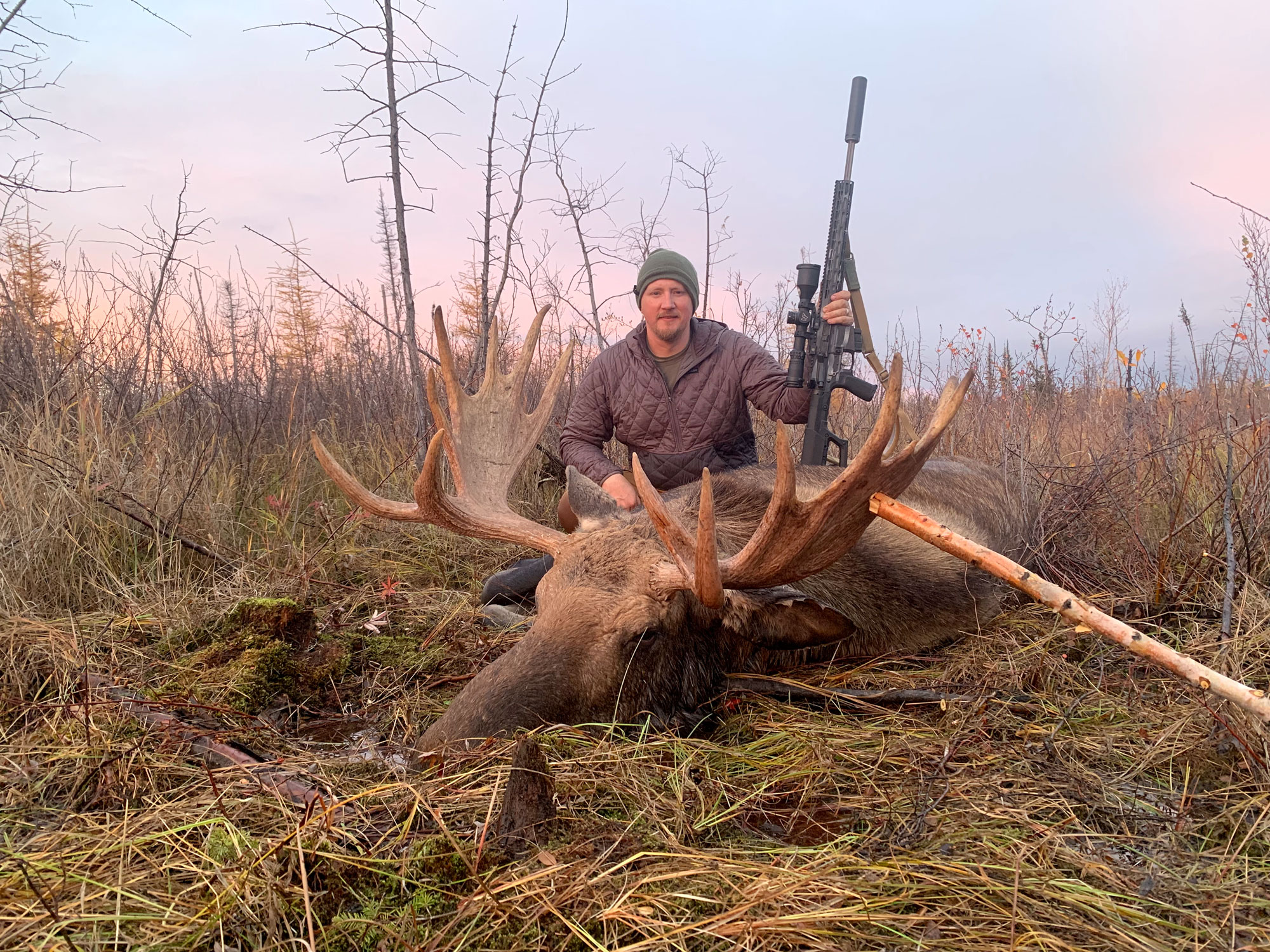 Freel with 22 ARC moose