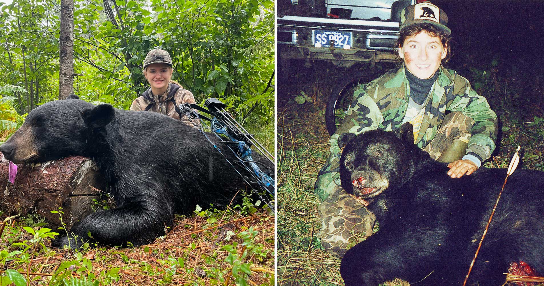 Michigan Girl Breaks State Black Bear Record That Was Set By Her Mom 26 Years Ago