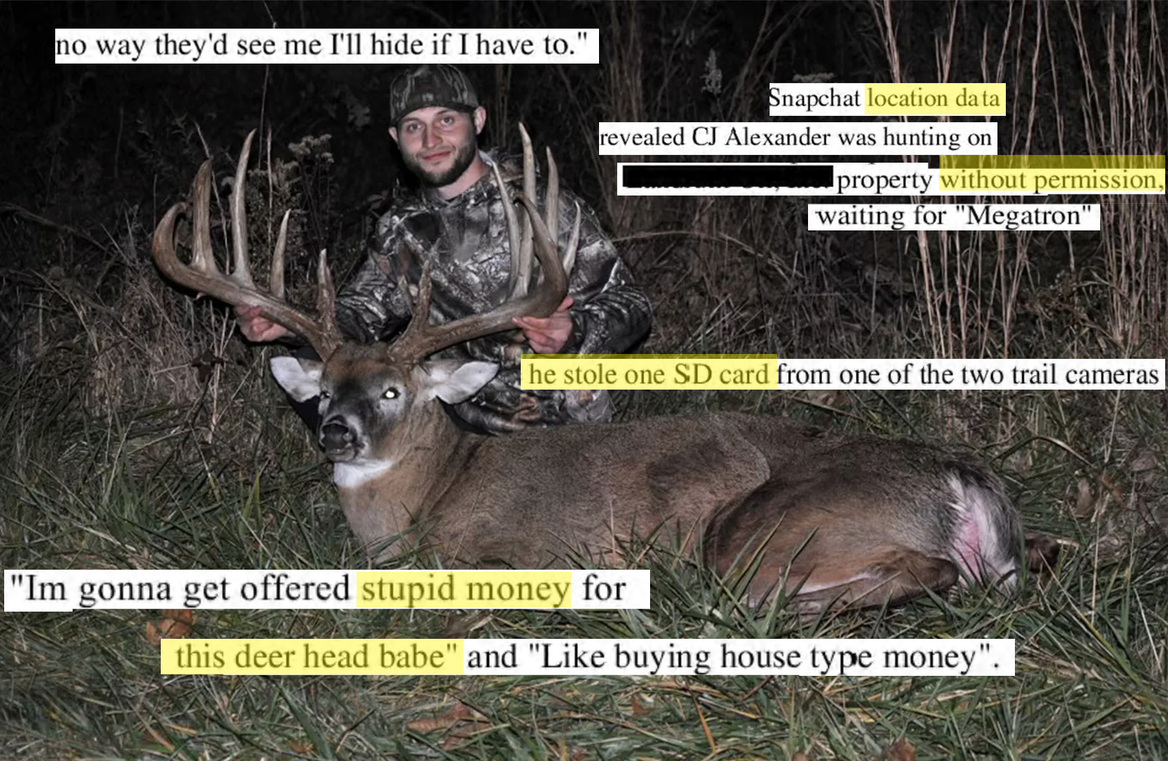 CJ Alexander Pleads Guilty to 14 Charges Related to Poaching Giant Ohio Buck