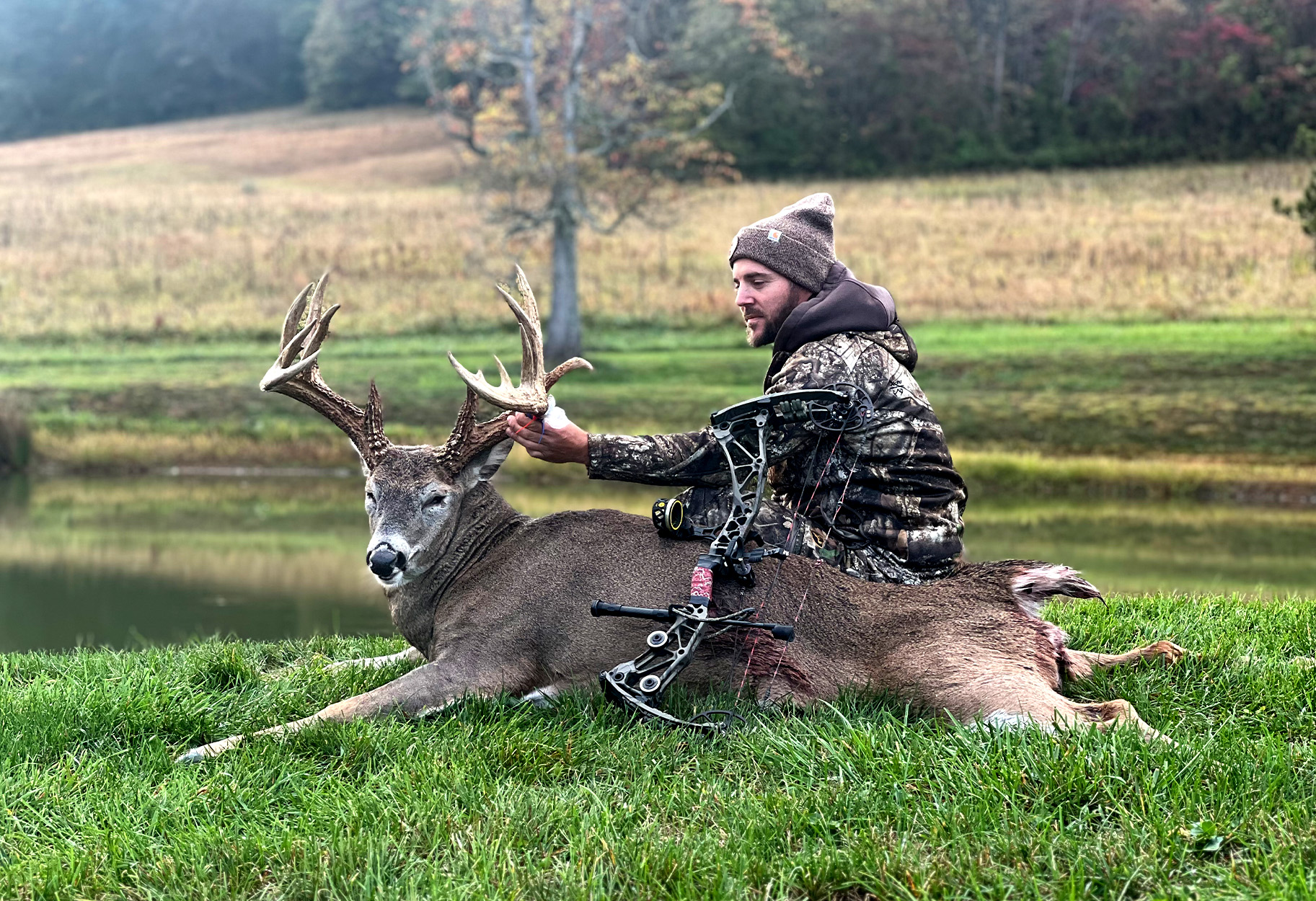 Bowhunter Gets a Second (and Third) Chance at a Massive Ohio Buck