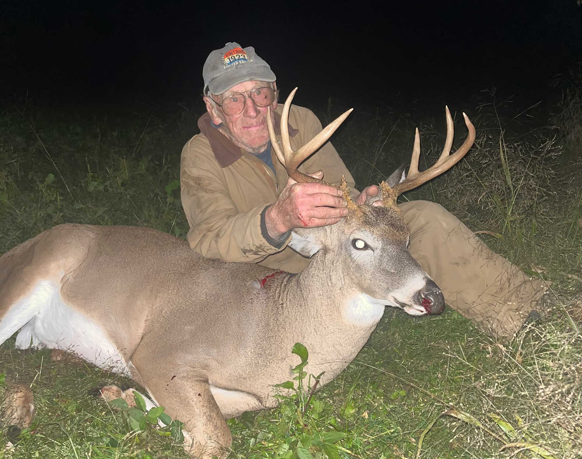 Pennsylvania Crossbow Hunter Tags a Buck for His 101st Birthday