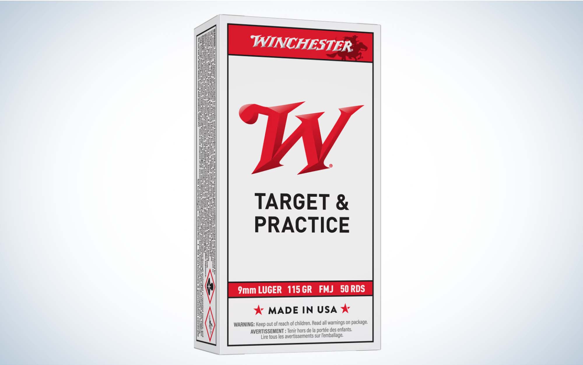 Save 40% on Winchester 9mm Luger 115 Grain FMJ 