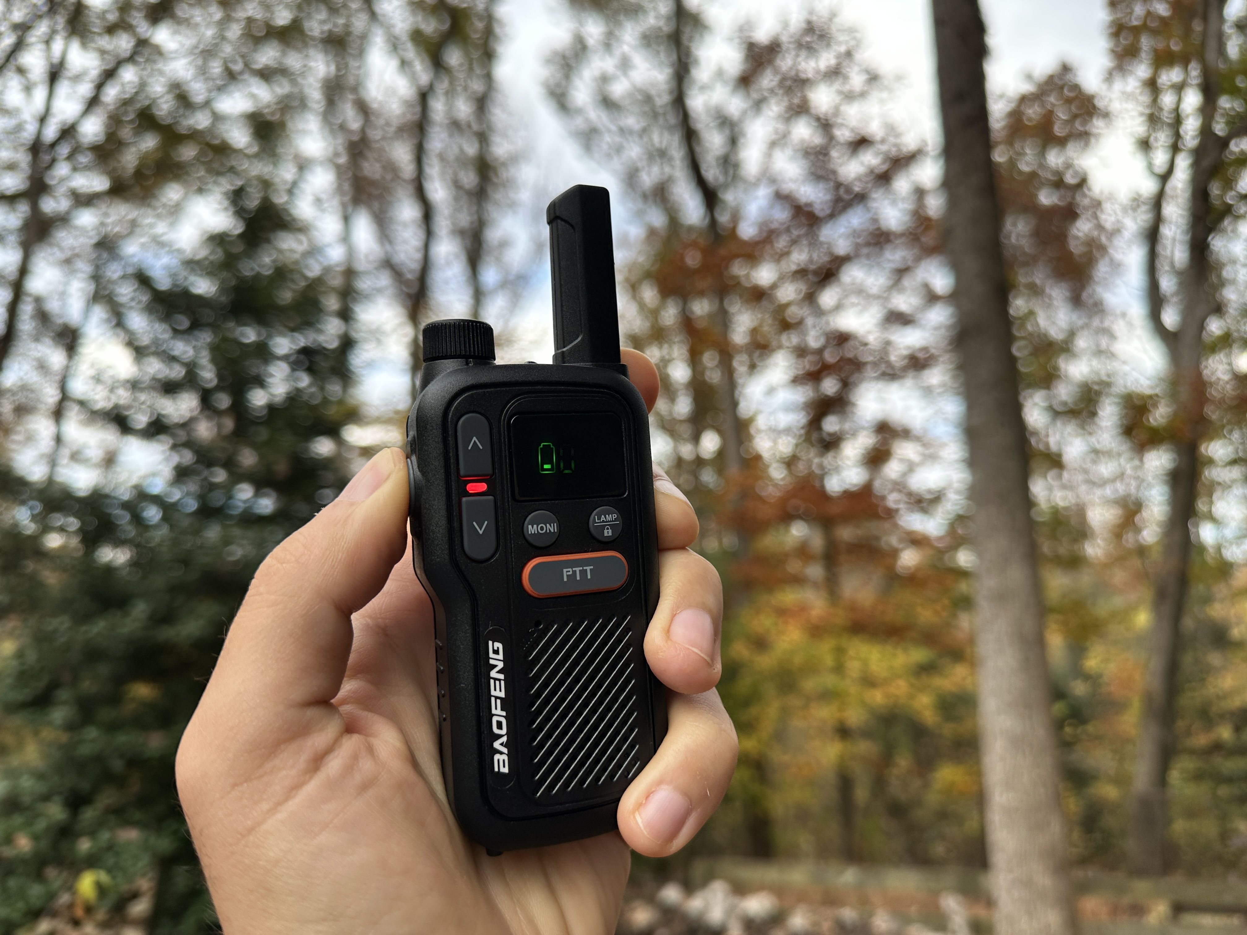 The Baofeng is the best walkie talkie for the money. 