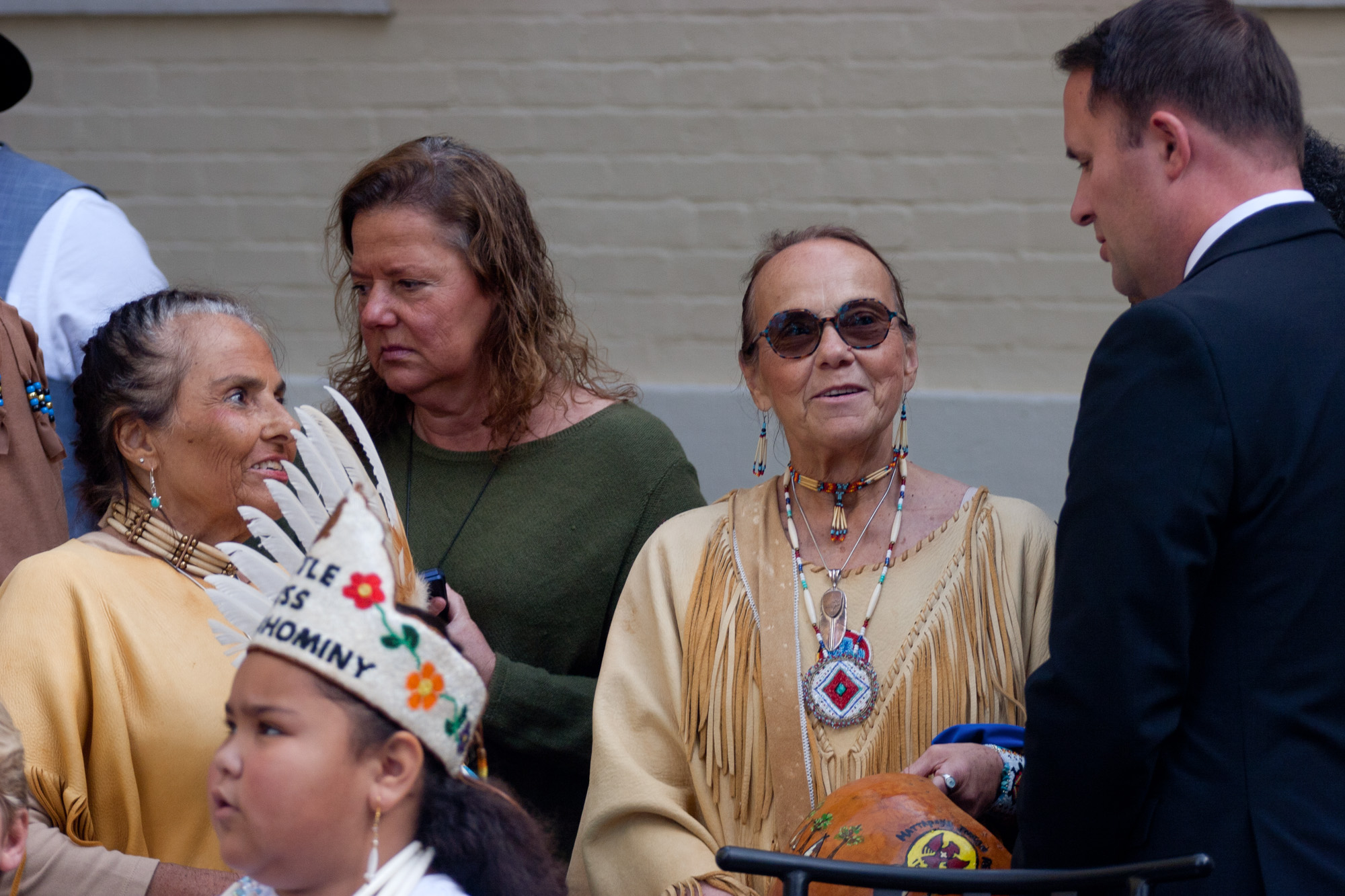 A member of the Mattaponi tribe.