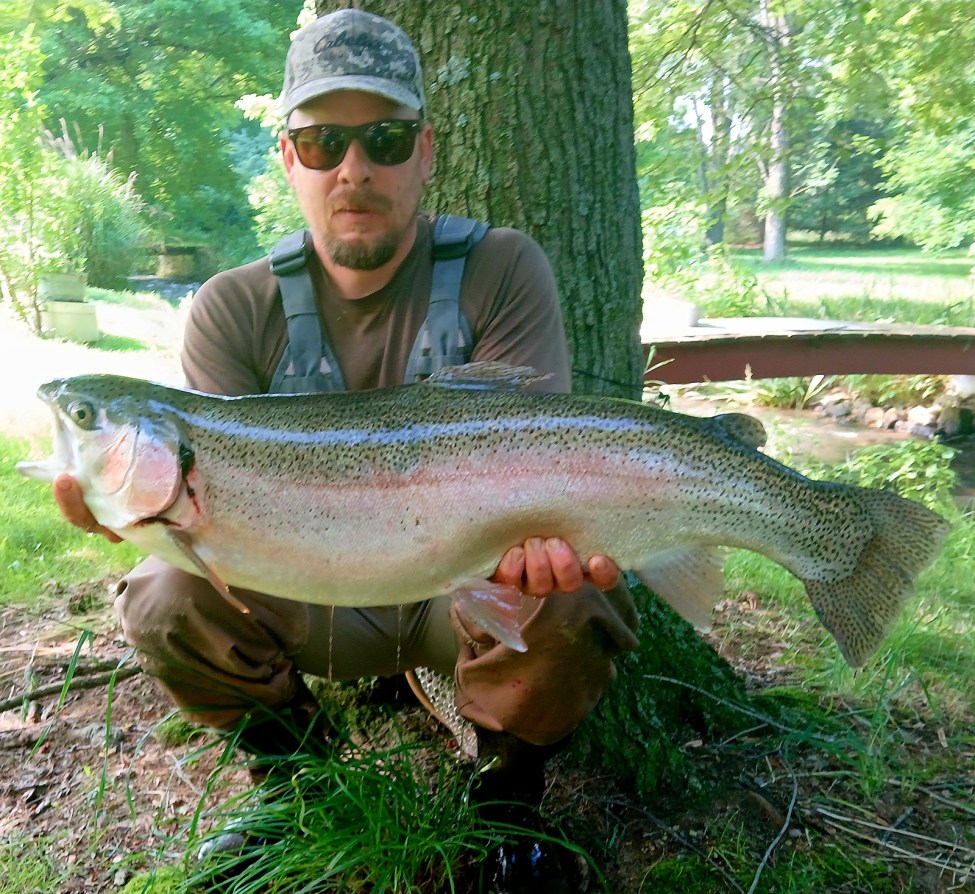 Virginia Fisherman Sets State Record with a Giant Rainbow Trout He Lost ...