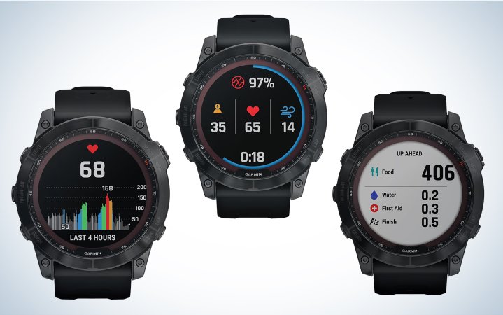 The fenix 7X is capable of tracking multiple sports and data sets.