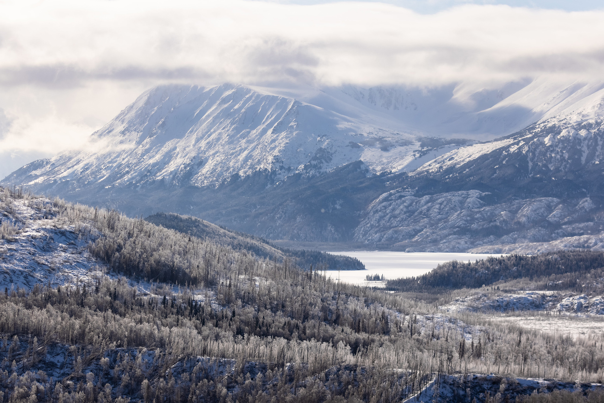 Snowy Alaska range