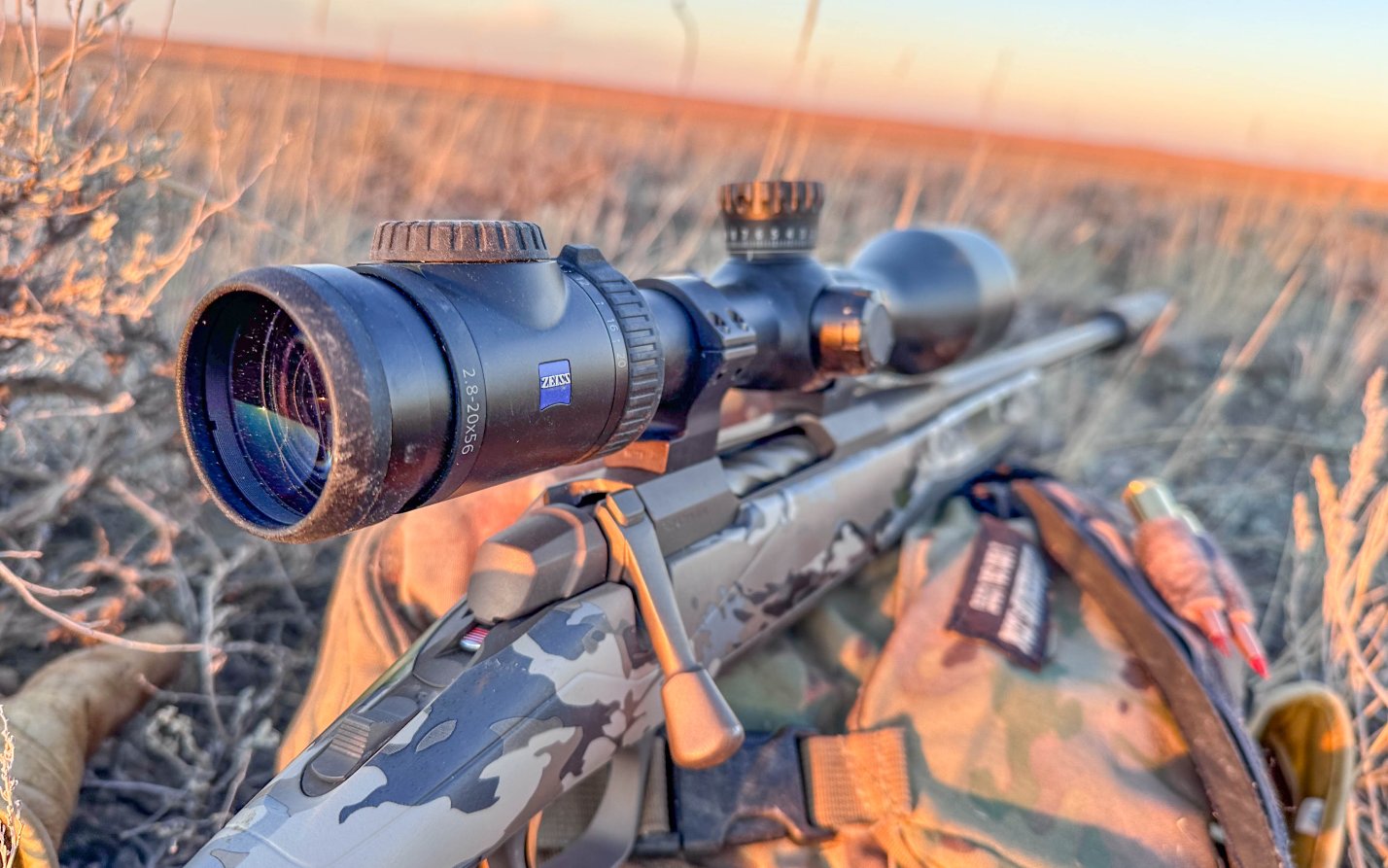 The author tested the new Zeiss V8 NA while hunting antelope and whitetails.