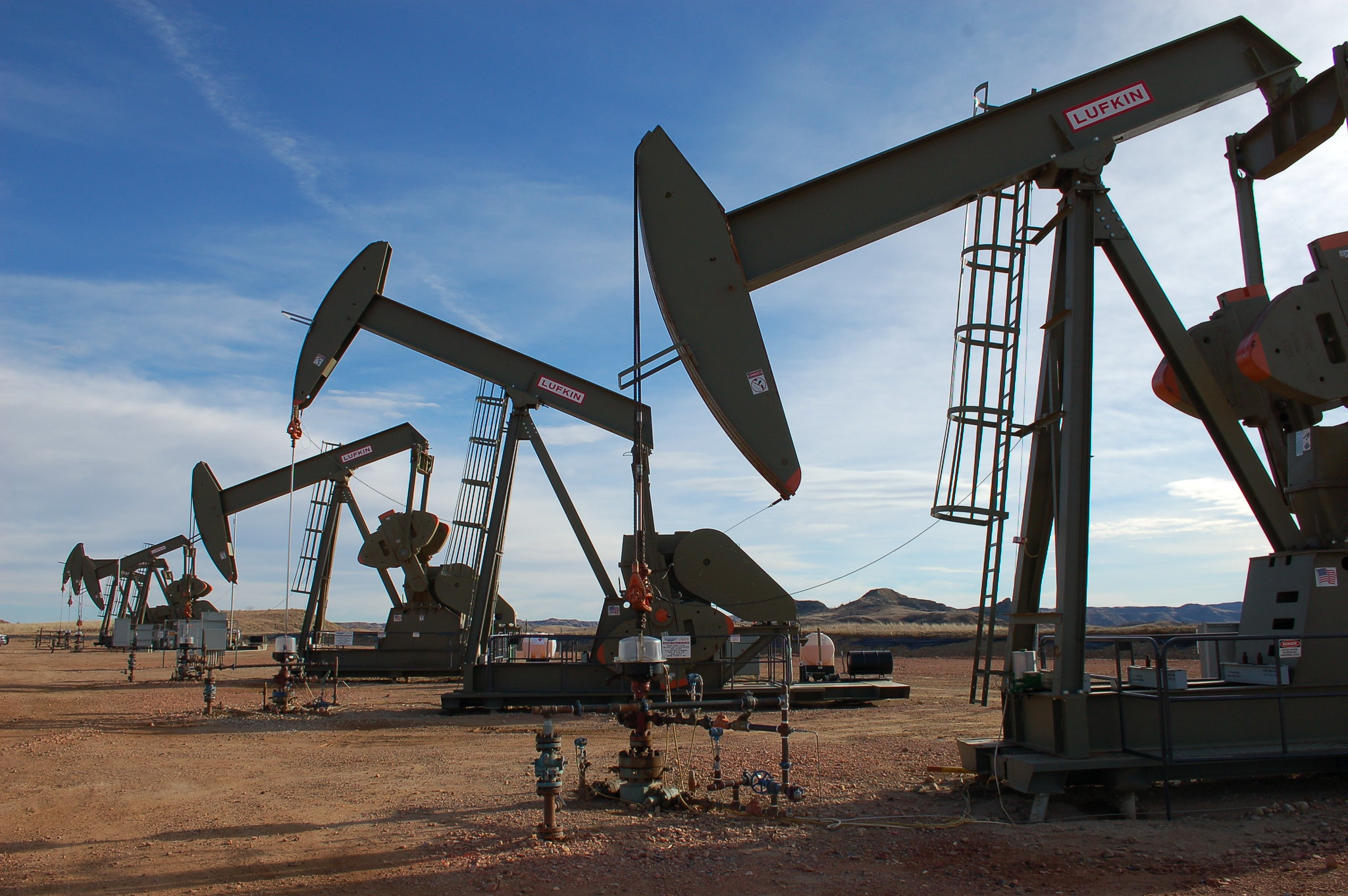 An oil pump in North Dakota.