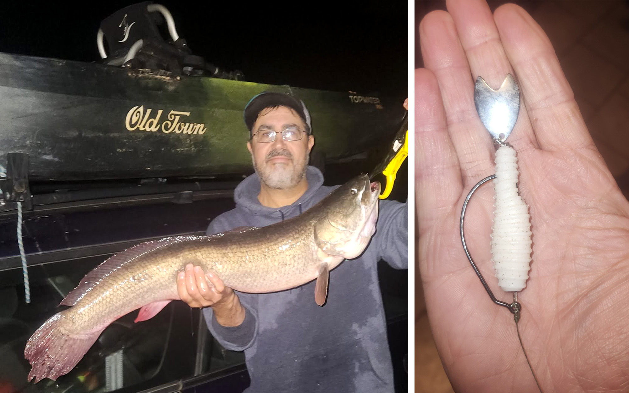 Kayak Fisherman Catches State-Record Bowfin on His Nephew’s Custom-Made Lure