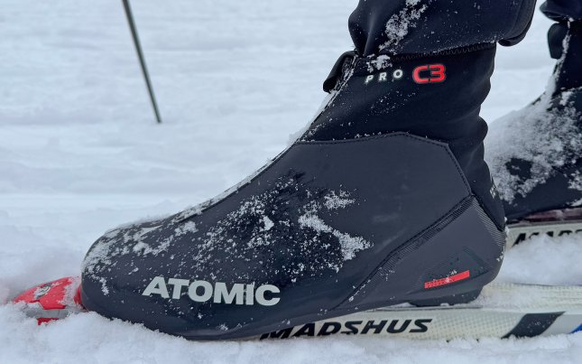 We tested the Atomic ProC3 cross country ski boot.