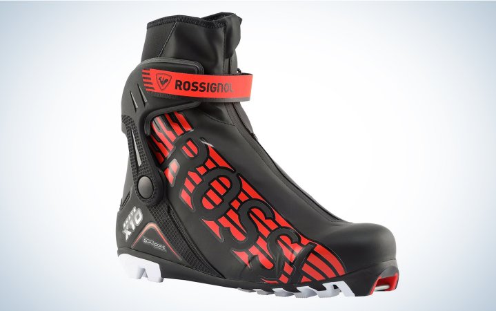  The Rossignol X10 is the best skate ski boot.