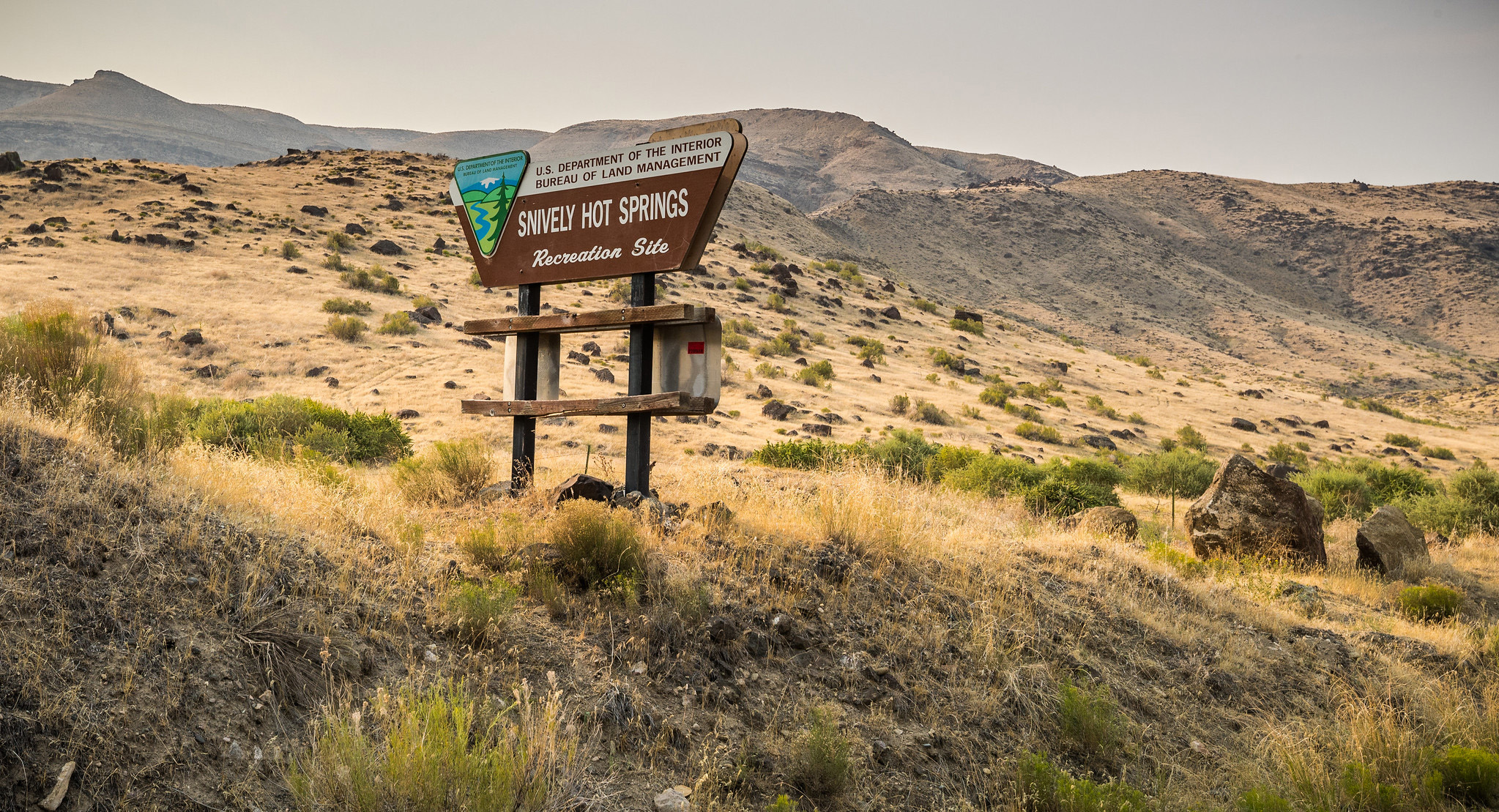 A public lands sign