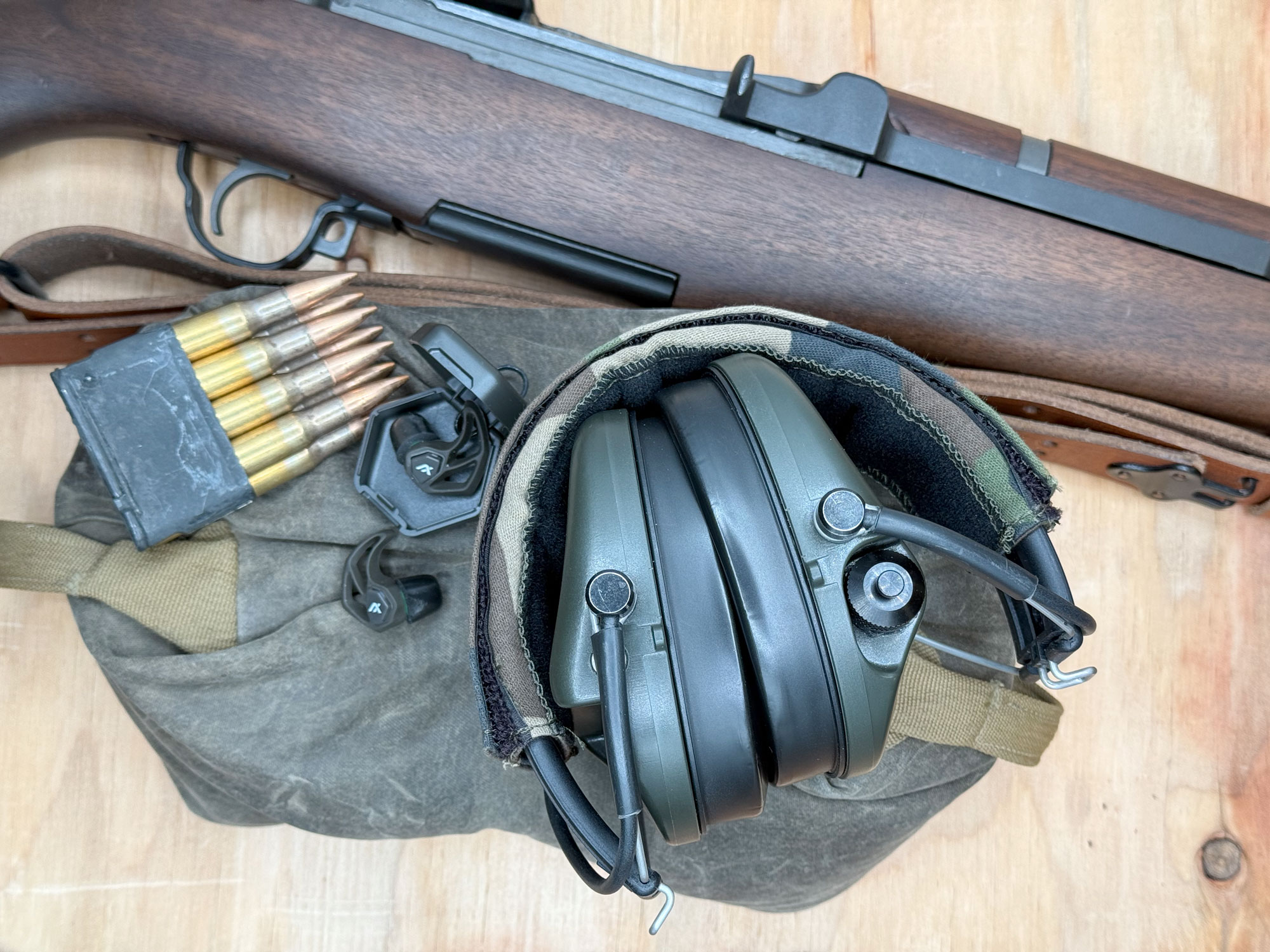 Sordin and Axil doubled up hearing protection