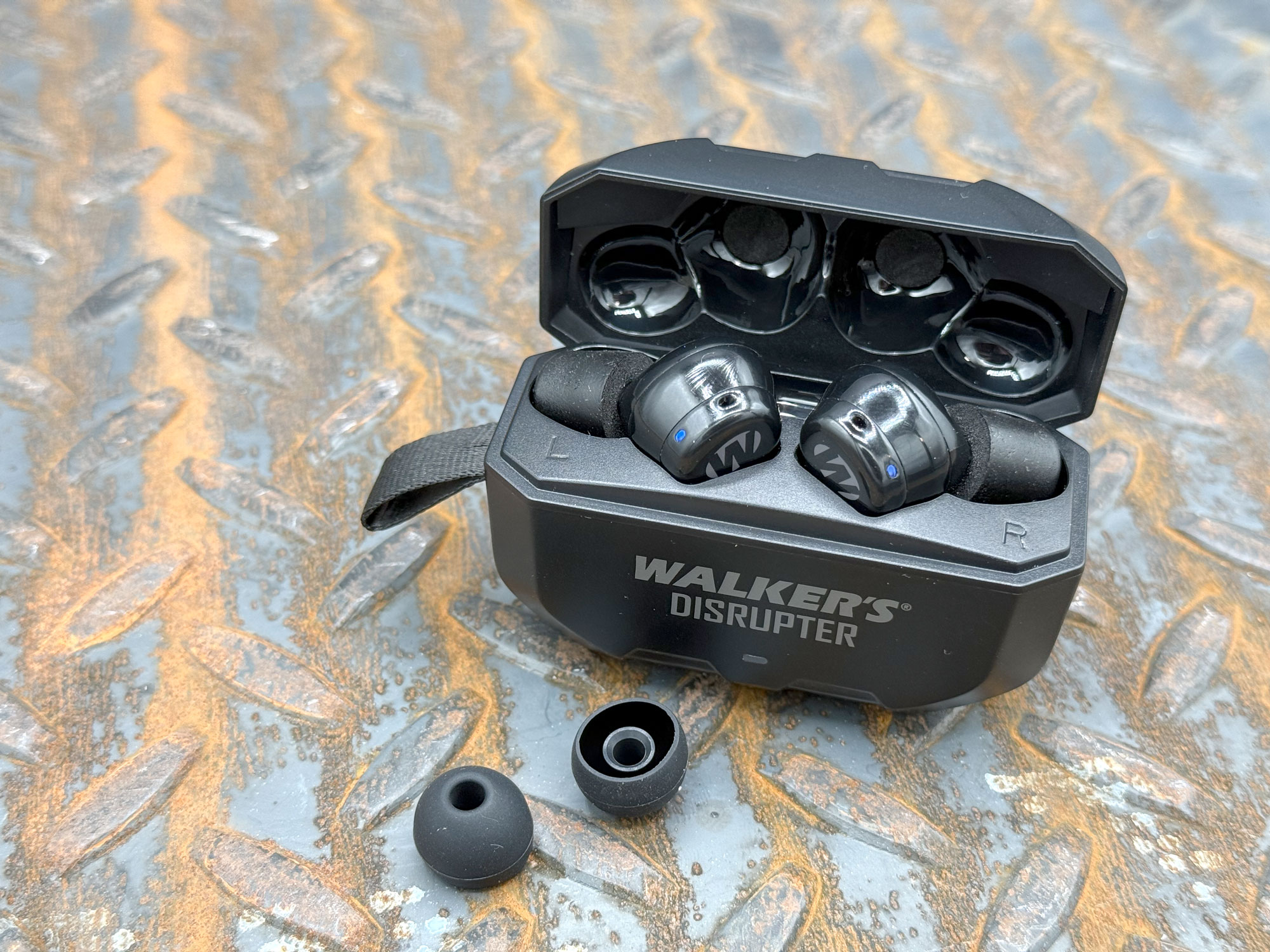 walkers disruptors and optional rubber ear tips